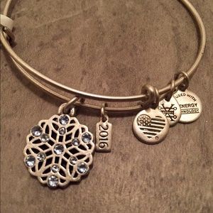 Alex and Ani 2016 Silver Snowflake
